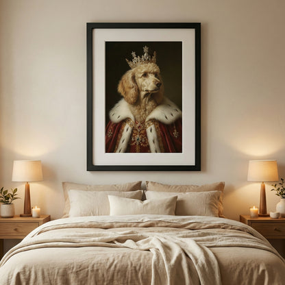 The Crimson King™ – Royal Pet Portrait